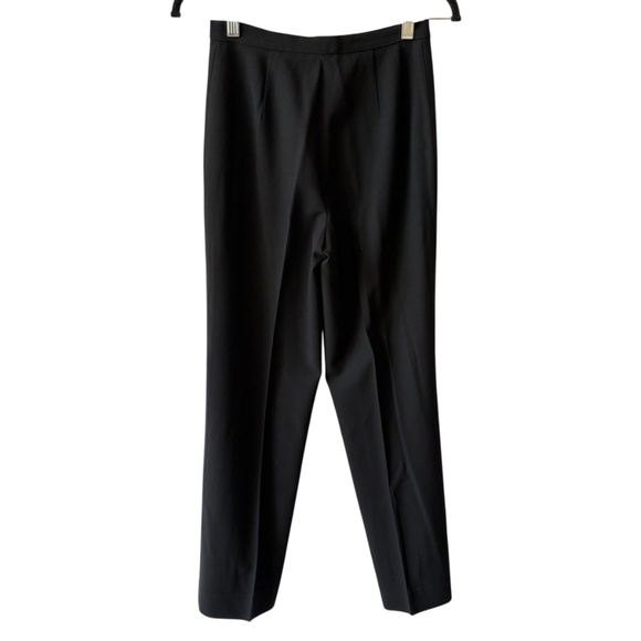 RALPH LAUREN BLACK LABEL WOOL BLD CAREER PANTS STRAIGHT LEG CLASSIC DESIGNER 2 - Picture 4 of 10